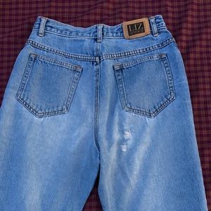 Liz Authentic light wash denim high waisted jeans